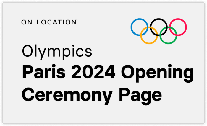 Paris  '24 Opening Ceremony